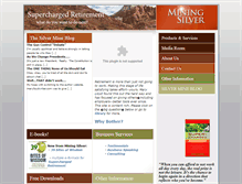 Tablet Screenshot of mining-silver.com